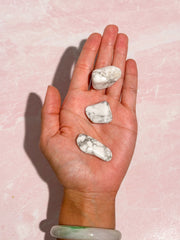 Howlite Tumbles