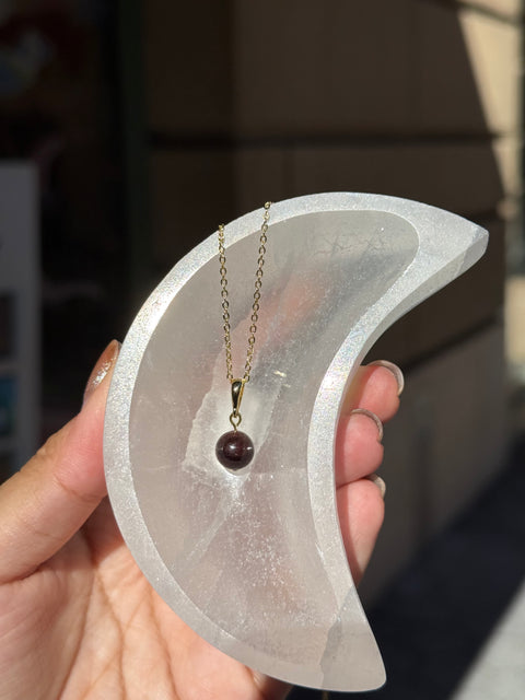 Garnet Essence Necklace