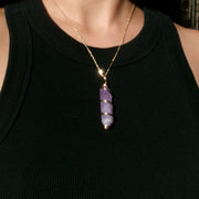 Double Terminated Amethyst Pendant