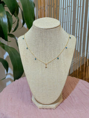 Apatite North Star Charm Necklace