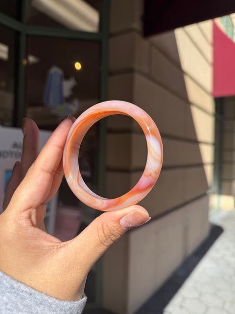 Carnelian Bangle (A) - 60mm