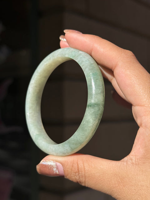 Jade Bangle (H) - 59.7mm