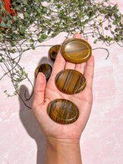 Tiger's Eye Worry Stones