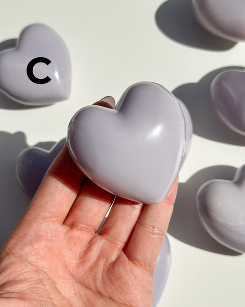 Yttrium Fluorite Puffy Hearts