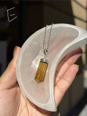 Natural Citrine Pendants 925 Sterling Silver (you pick)