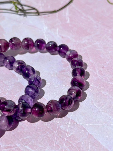 Purple Fluorite Bracelet (CLARITY)