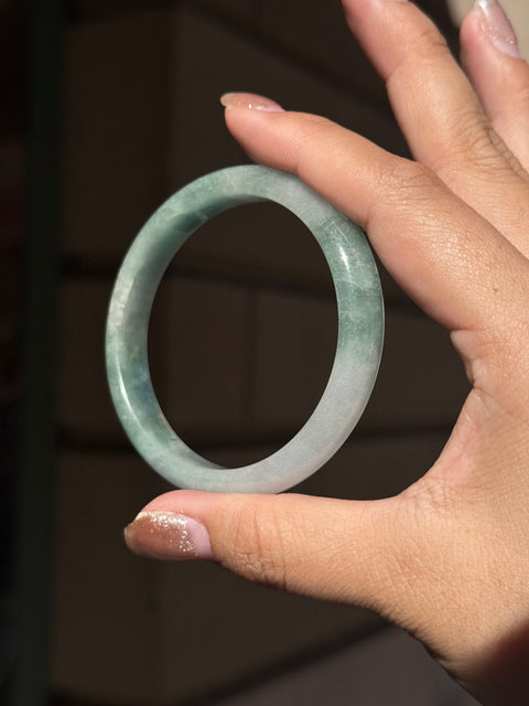 Jade Bangle (B) - 57.6mm
