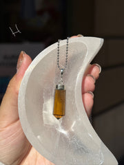 Natural Citrine Pendants 925 Sterling Silver (you pick)