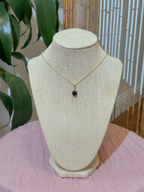 Black Tourmaline Essence Necklace