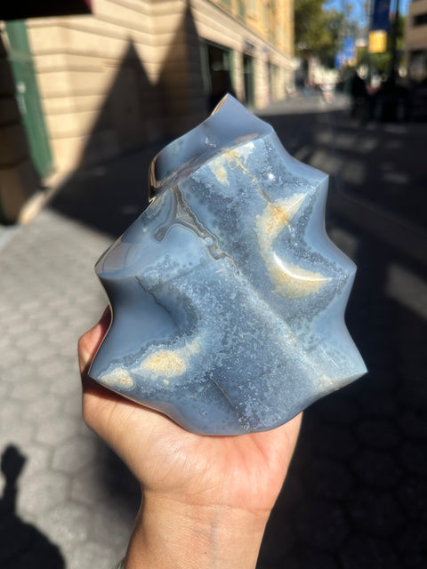 Night Sky Agate Flame - 123