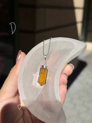 Natural Citrine Pendants 925 Sterling Silver (you pick)