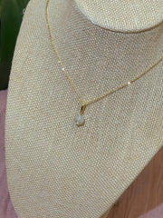 Aquamarine Essence Necklace