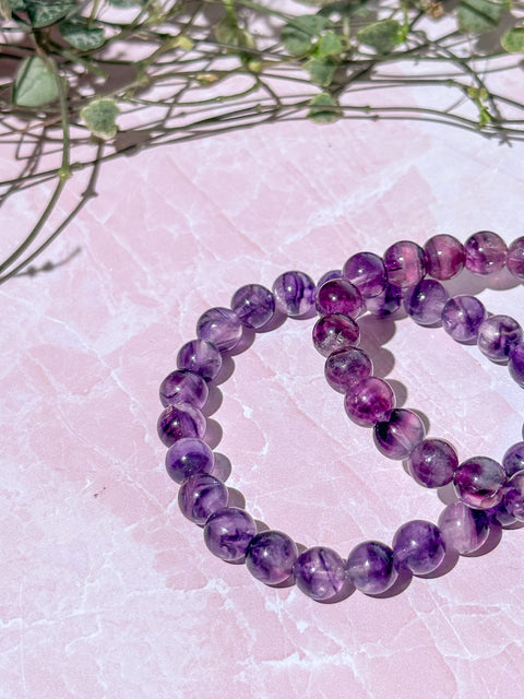 Purple Fluorite Bracelet (CLARITY)