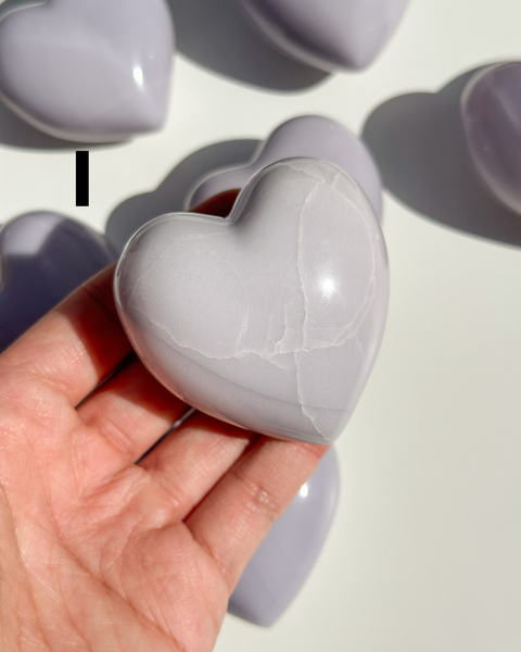 Yttrium Fluorite Puffy Hearts
