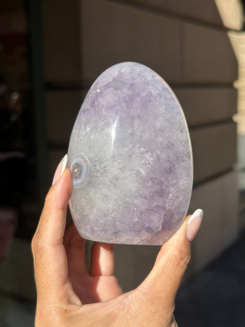 Orca Agate x Amethyst Freeform - 59