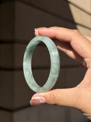 Jade Bangle (A) - 60mm