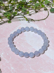 Blue Chalcedony Bracelet (EASE STRESS)