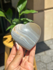 Banded Agate Heart - 32