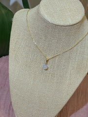 Blue Chalcedony Essence Necklace