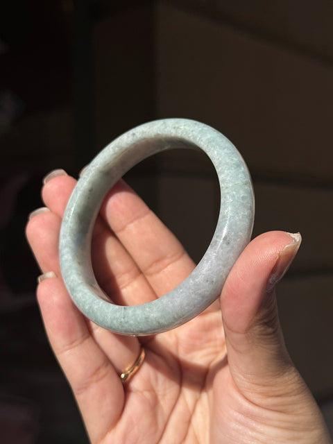 Jade Bangle (F) - 60mm