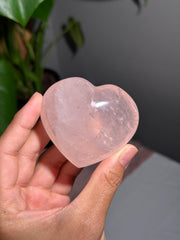 Rose Quartz Heart - 18
