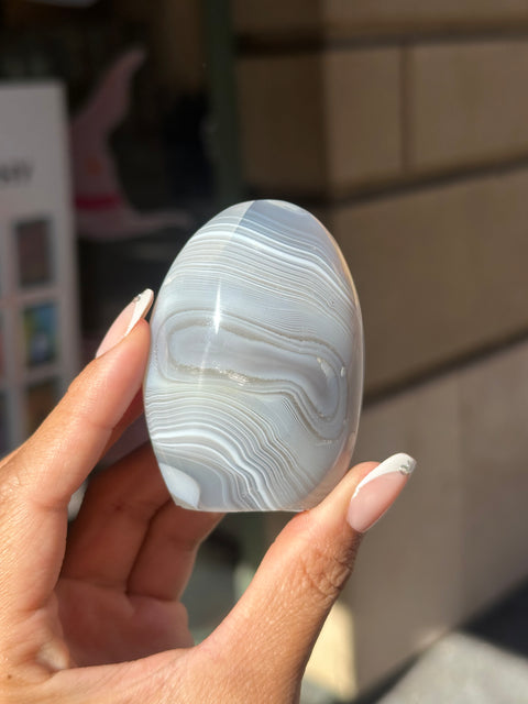 Mini Orca Agate Freeoform w/ Parallax - 16