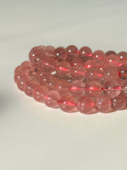 Strawberry Quartz Crystal Bracelet (GENEROSITY)