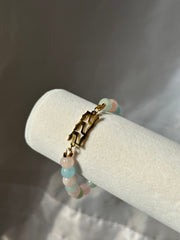 Mixed Beryl Angel Number Bracelet