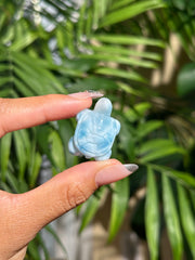 Top Quality Larimar Turtle - (G)