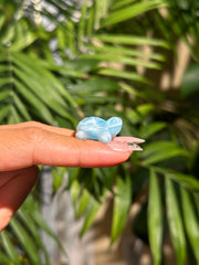 Top Quality Larimar Turtle - (I)