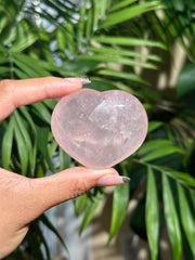 Gemmy Rose Quartz Heart - 12E