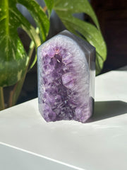 Amethyst Geode Tower - (C)