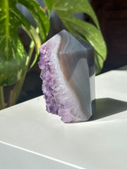 Amethyst Geode Tower - (C)