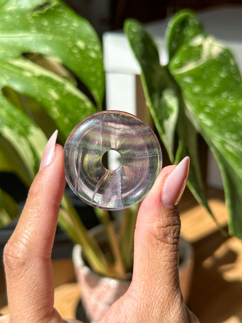 Mini Fluorite Donut - (G)