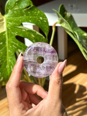 Large Fluorite Donut - (D)