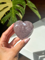 Rainbow Amethyst Heart - 62