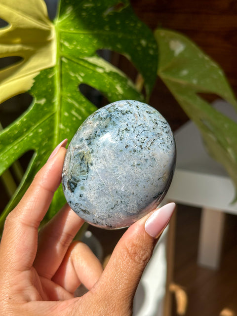 Sea Jasper Palm Stone - 20AG