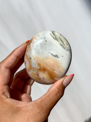 Sea Jasper Palm Stone - (X)