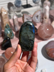 Yellow Orange Labradorite Freeform - 16