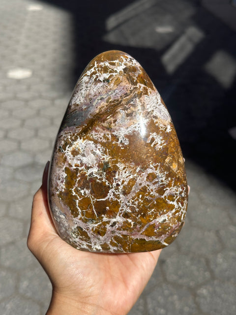 Moody Sea Jasper Freeform - 120