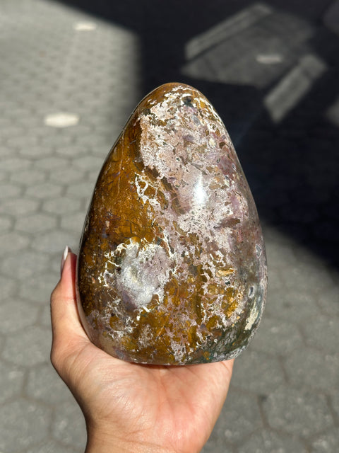 Moody Sea Jasper Freeform - 120