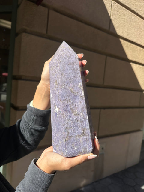 10.6 lb. Lepidolite Tower - 490
