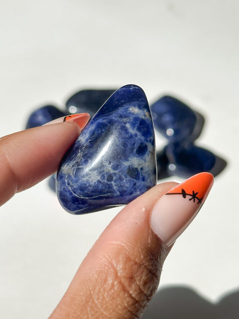 Sodalite Tumbles