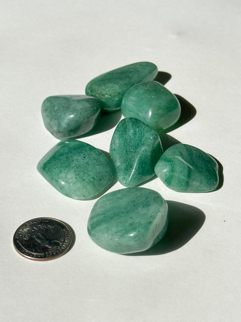 Green Aventurine Tumbles