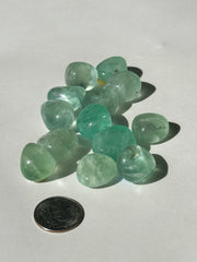 Green Fluorite Tumbles