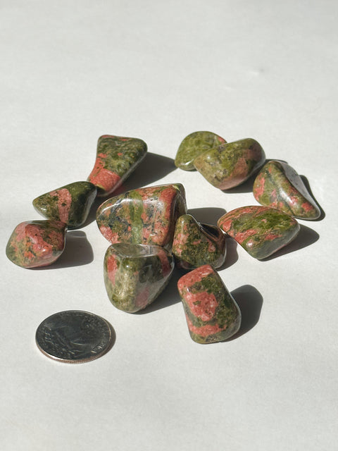 Unakite Tumbles