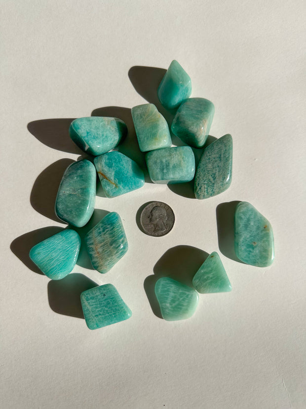 Amazonite Tumbles