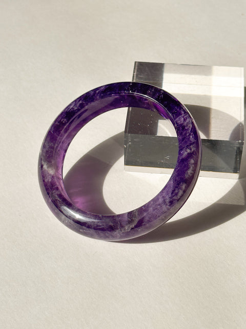 Amethyst Bangle 54.3mm (D)