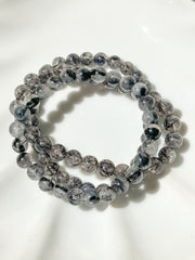 Tourmaline in Quartz Crystal Bracelet