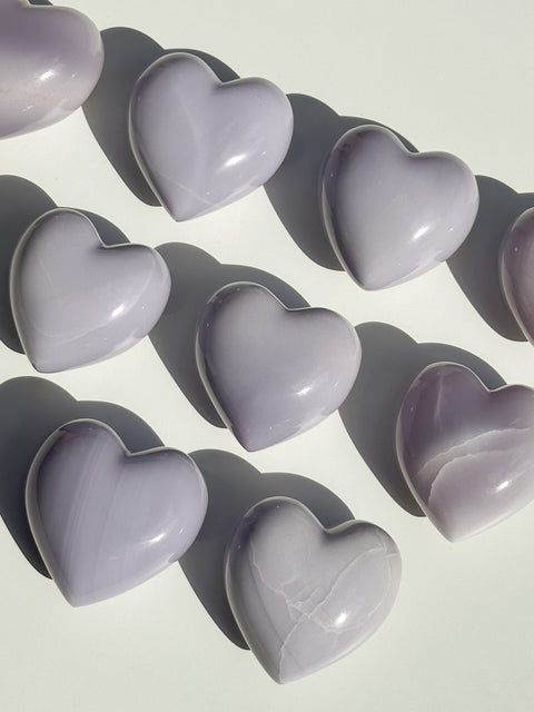 Yttrium Fluorite Puffy Hearts